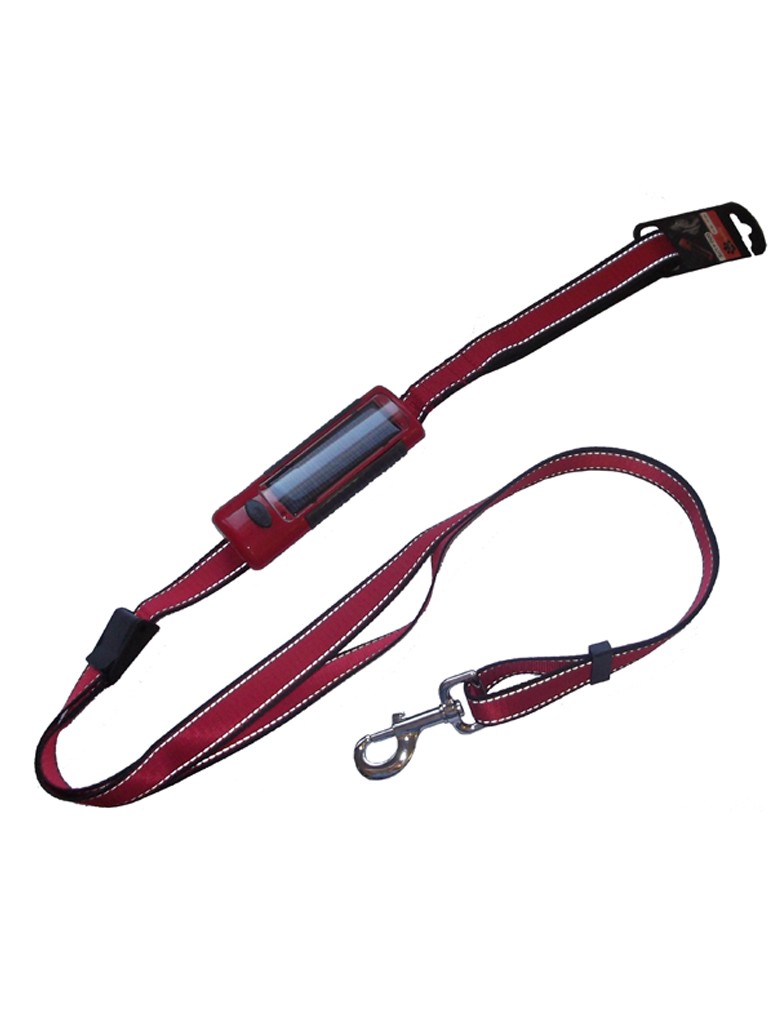 [PP80002] Correa y linterna de Patento Pet (rOJO (Correa y Led))