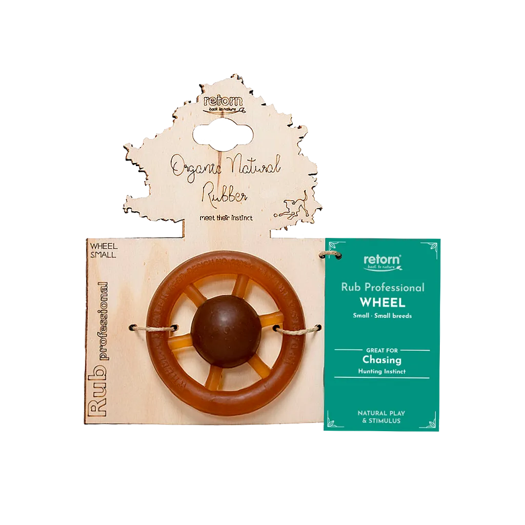 Juguete para perros Retorn Rub Wheel