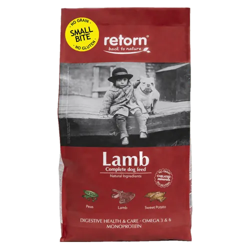 [RET0033500S] RETORN ADULT CORDERO SMALL BITE (500g)