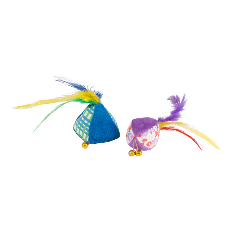 CHOMPER PREMIER CAT  FEATHER BALL_TRIANGLE