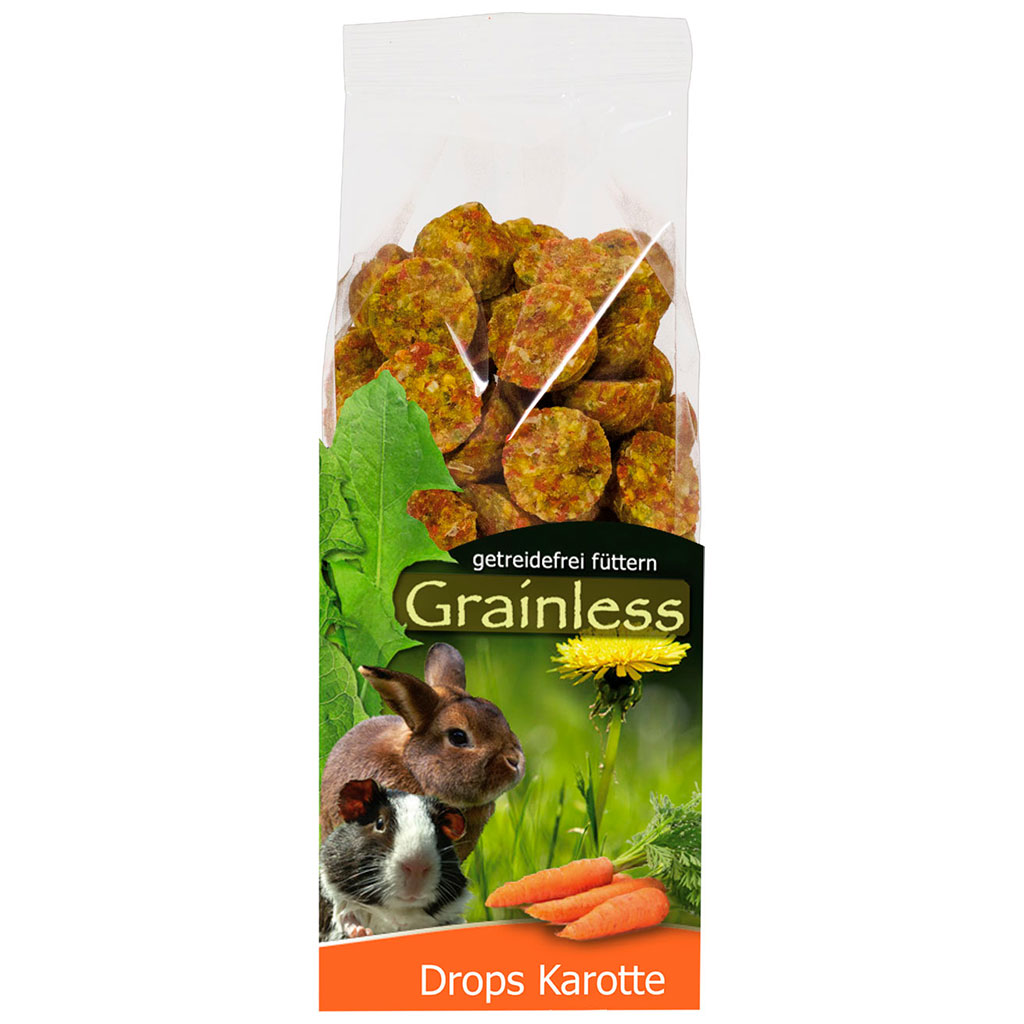 [JR16132] JR GRAINLESS DROPS ZANAHORIA 140 GR