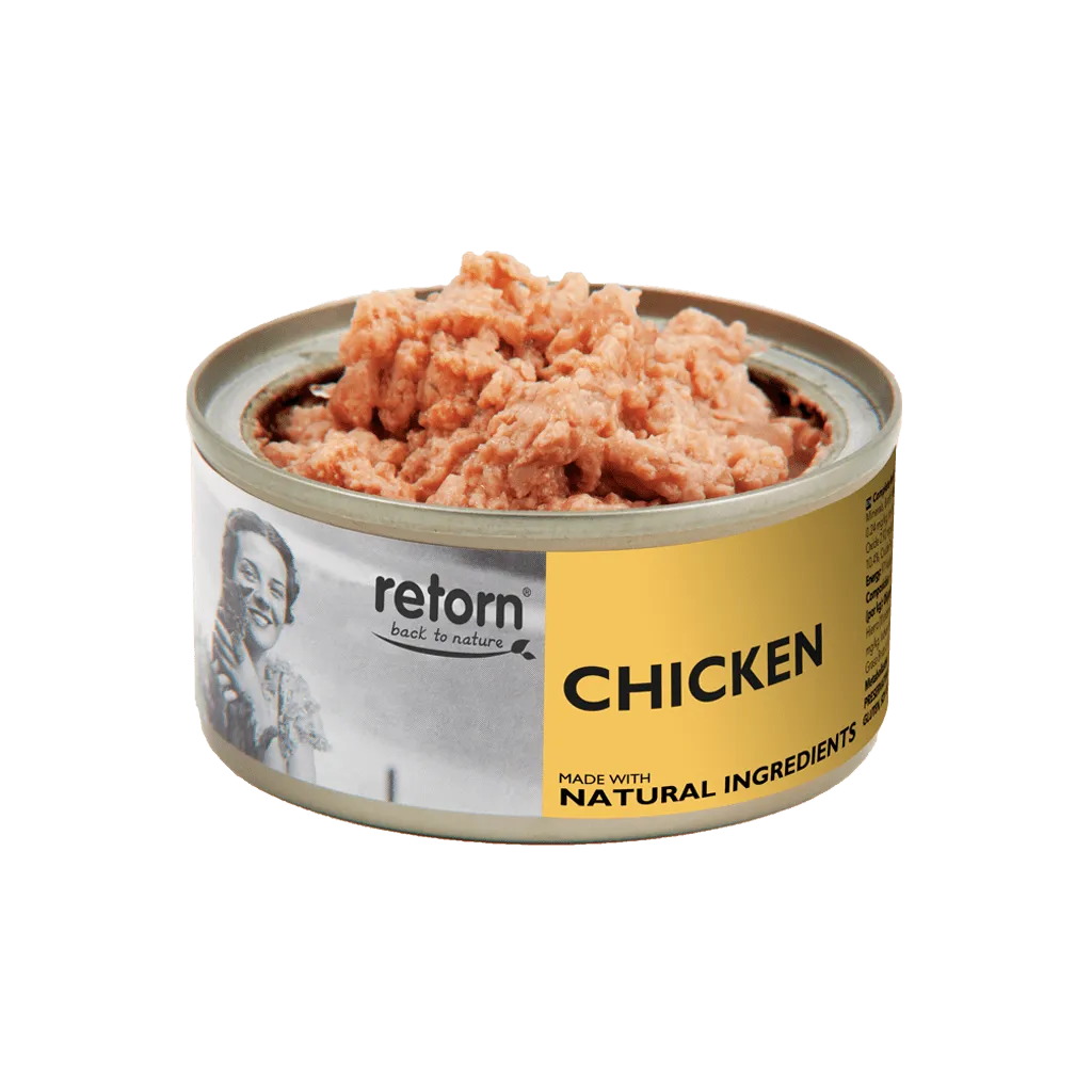 [RET4529] RETORN LATAS GATO POLLO 80 GR