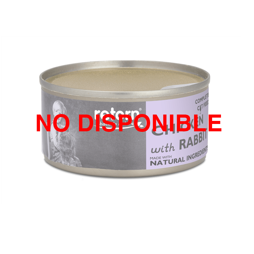 [RET4530] RETORN LATAS GATO POLLO CON CONEJO 80 GR