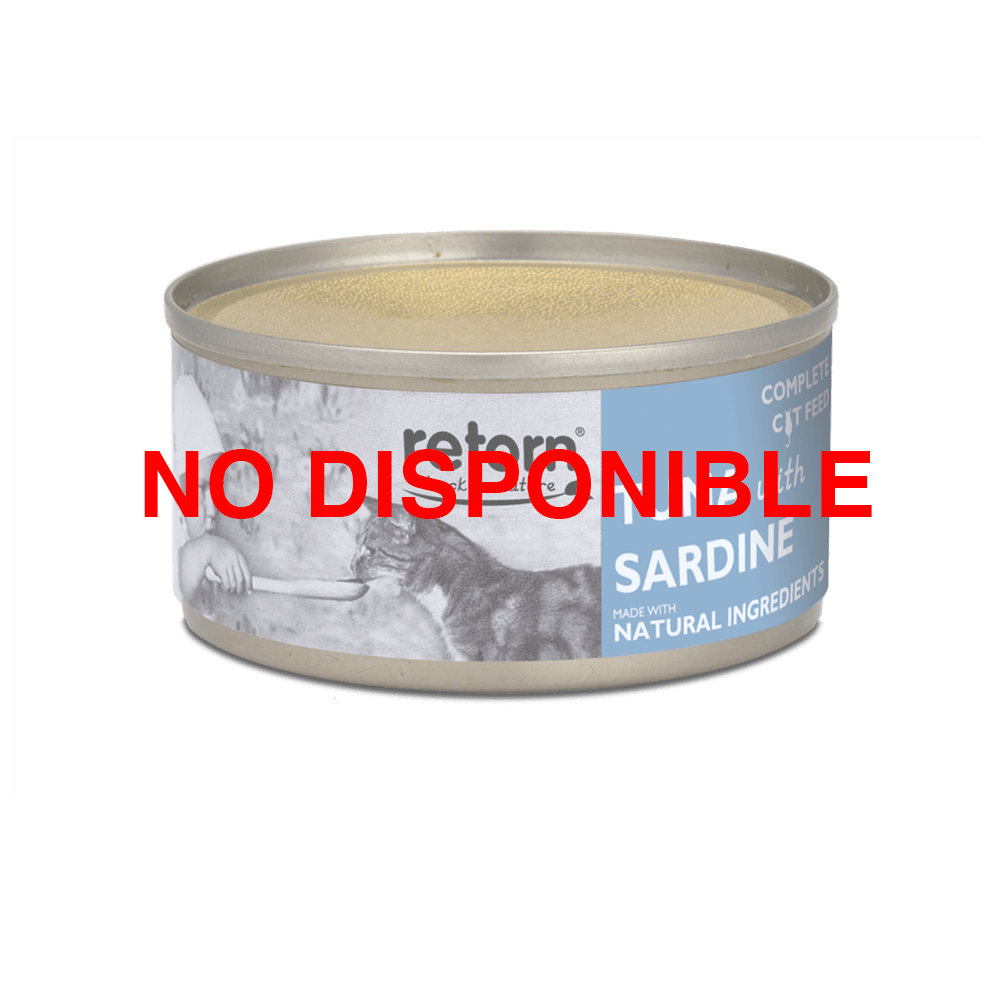 [RET4536] RETORN LATAS GATO ATUN CON SARDINA 80 GR