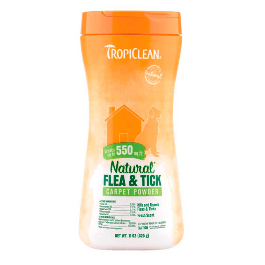 [TR320000] TROPICLEAN FLEA AND TICK CARPET POWDER 325 ML