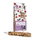 *E* PUUR BARRITAS PAJARO FRAMBUESA Y SAÚCO 2U/60GR