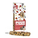 PUUR BARRITAS ROEDORES DE MANZANA Y ARONIA 2U/100GR