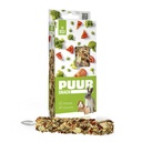 PUUR BARRITAS ROEDORES DE GUISANTES Y TOMATE 2U/90GR